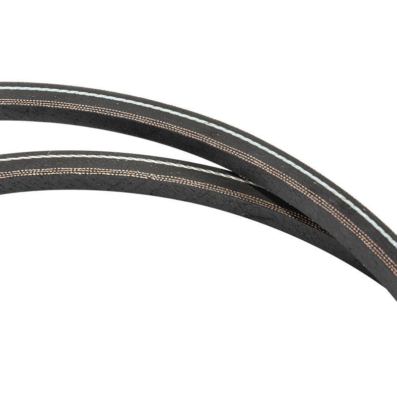 How do environmental factors, such as exposure to chemicals and oils, affect the performance and lifespan of CR rubber automotive V-belts?